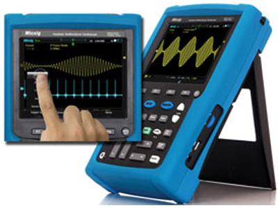 Foto Revolución en el mercado de los osciloscopios de mano. Setup Electrónica presenta la gama MS200 de Micsig.
